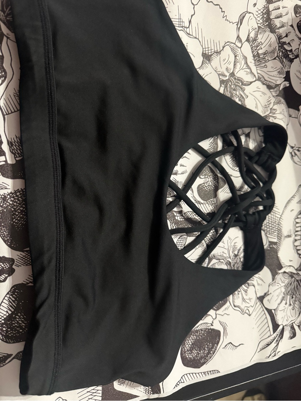 Constantly Varied Gear Black Med Sports Bra